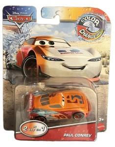 CARS AUTA AUTO ZMIENIAJĄCE KOLOR, MATTEL