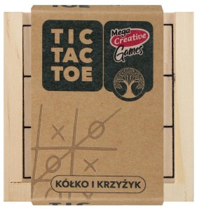 KÓŁKO I KRZYŻYK - DREWNIANE, MEGA CREATIVE