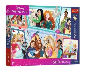 PUZZLE 300 DISNEY CUDOWNY BAL + PLAKAT TREFL