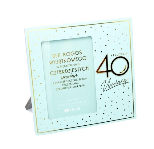 Ramka Moments Urodziny 40 Elite, Kukartka