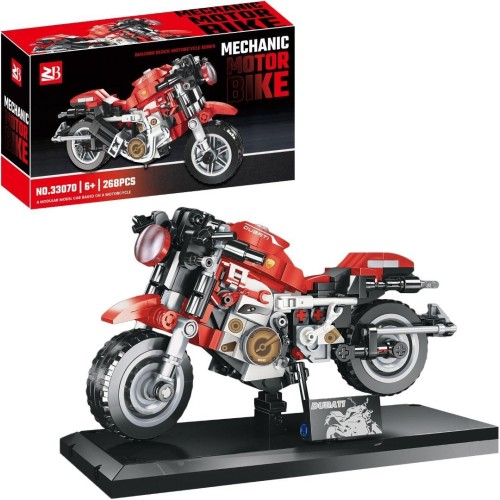 Klocki motocykl 268el, Trifox