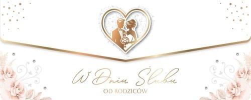 Karnet Ślub od rodziców