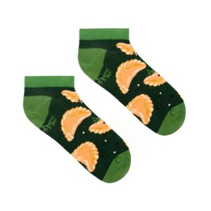 SKARPETKI STOPKI PIEROGI ZIELONE 36-41