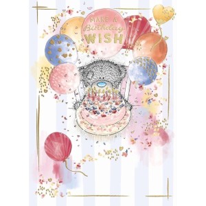 KARNET URODZINY MAKE A BIRTHDAY WISH
