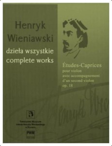 ETUDES-CAPRICES OP.18, HENRYK WIENIAWSKI