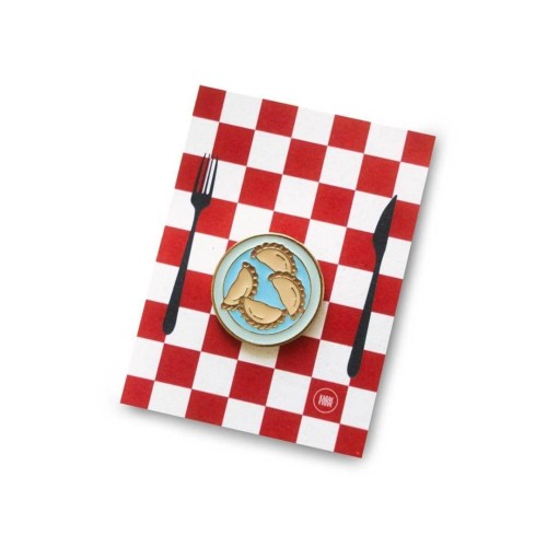 Pin pierogi na talerzu, Kabak