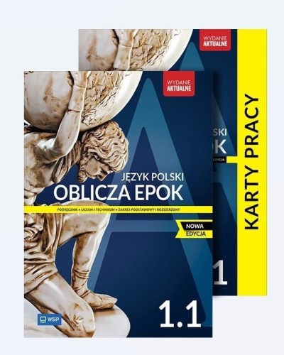 J. polski LO 1/1 Oblicza epok Pakiet  podr+KP ZPiR