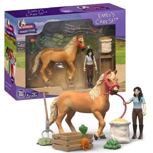 Zestaw do pielęgnacji konia Emily, SCHLEICH