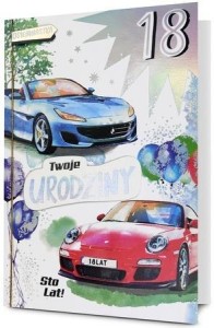 KARNET URODZINY 18