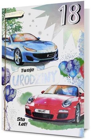 Karnet Urodziny 18