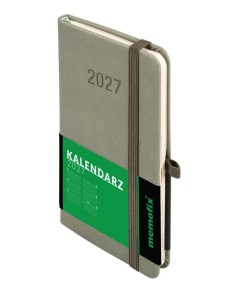 KALENDARZ 2027 MEMOFIX A6 TDW OLIWKOWY