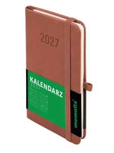 KALENDARZ 2027 MEMOFIX A6 TDW MOCHA MOUSSE
