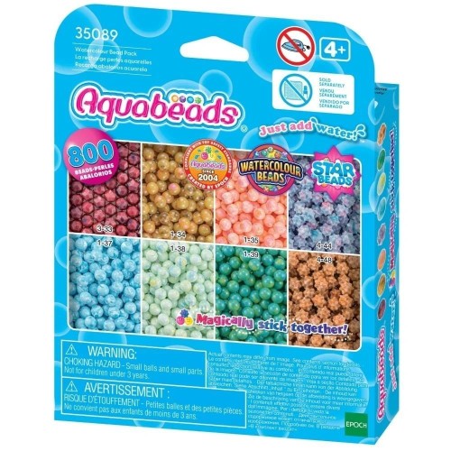 Aquabeads Zestaw uzupełniający akwarelowe koraliki