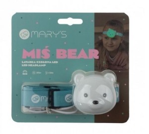 LATARKA CZOŁOWA DZIECIĘCA MIŚ, MARY'S