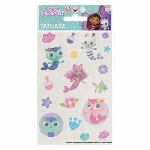 TATUAŻ GABBY'S DOLLHOUSE 2, STICKER BOO