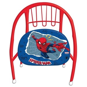 KRZESEŁKO DZIECIĘCE METALOWE SPIDERMAN