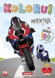 KOLEKCJA KOLORUJ - MOTOCYKLE, PRACA ZBIOROWA