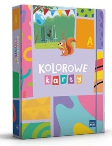 KOLOROWE KARTY. POZIOM A TRZYLATEK PAKIET