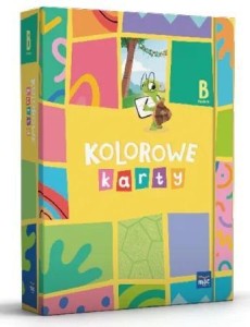 KOLOROWE KARTY. POZIOM B PIĘCIOLATEK PAKIET