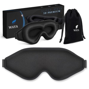 OPASKA NA OCZY DO SPANIA 3D PREMIUM CZARNA, SIPO