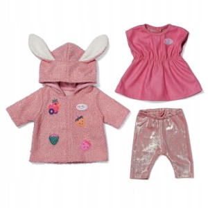 BABY BORN - COAT SET WITH DRESS 43CM, ZAPF