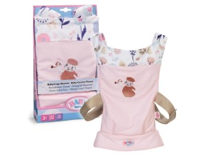 BABY BORN - BABY CARRIER FLOWER, ZAPF