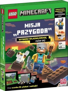 LEGO MINECRAFT. MISJA PRZYGODA, PRACA ZBIOROWA