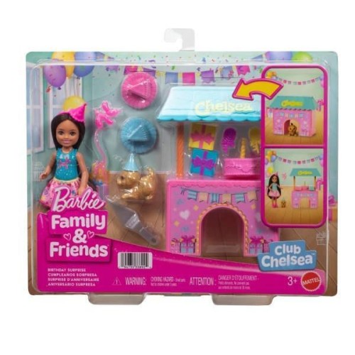 Barbie Chelsea Urodzinowa niespodzianka Lalka