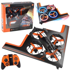 DRON R/C QUADCOPTER ŚWIATŁA LED APLIKACJA