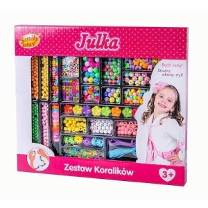 DUŻY ZESTAW KORALIKÓW, SMILY PLAY