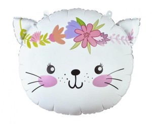 BALON FOLIOWY KOTEK 44X35CM