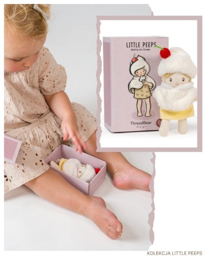 Laleczka Cherry Ice Cream, ThreadBear Design
