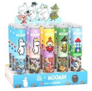 PUZZLE PLUS-PLUS BY NUMBER MUMINKI (15SZT)