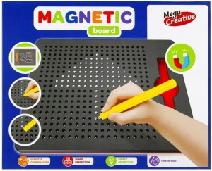 TABLICA MAGNETYCZNA Z AKCESORIAMI, MEGA CREATIVE