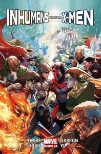 INHUMANS KONTRA X-MEN, PRACA ZBIOROWA
