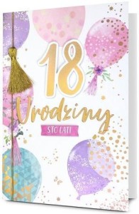KARNET URODZINY 18