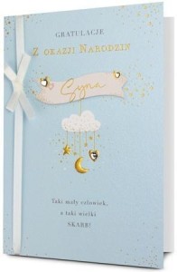 KARNET B6 NARODZINY SYNA