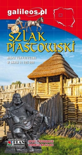 Mapa turystyczna - Szlak Piastowski 1:125 000