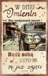 KARTKA OKOLICZNOŚCIOWA IMIENINY IM07