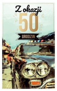 KARTKA OKOLICZNOŚCIOWA URODZINY 50 P06
