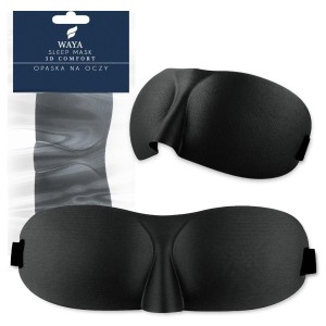 OPASKA NA OCZY DO SPANIA 3D COMFORT CZARNA, SIPO