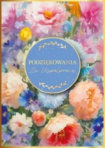 KARNET PODZIĘKOWANIA ZA WSPÓŁPRACE