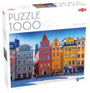 PUZZLE 1000 STORTORGET IN SWEDEN, TACTIC