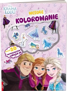 DISNEY KRAINA LODU. WESOŁE KOLOROWANIE