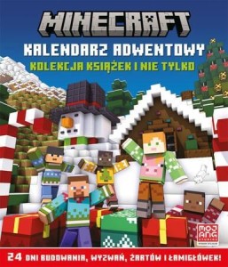 MINECRAFT. KALENDARZ ADWENTOWY. KOLEKCJA KSIĄŻEK..