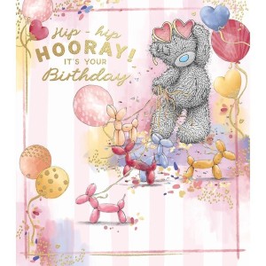 KARNET URODZINY HIP-HIP HOORAY! IT'S YOUR BIRTHDAY