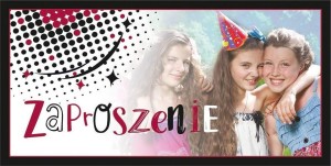 ZAPROSZENIE DZIECIĘCE (5SZT)