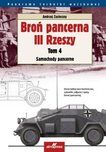 BROŃ PANCERNA III RZESZY T.4 SAMOCHODY PANCERNE