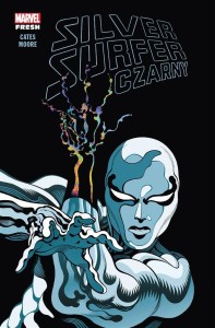 SILVER SURFER. CZARNY