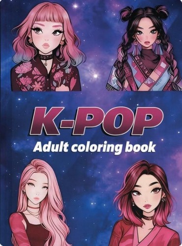 Kolorowanka Kpop A4, praca zbiorowa